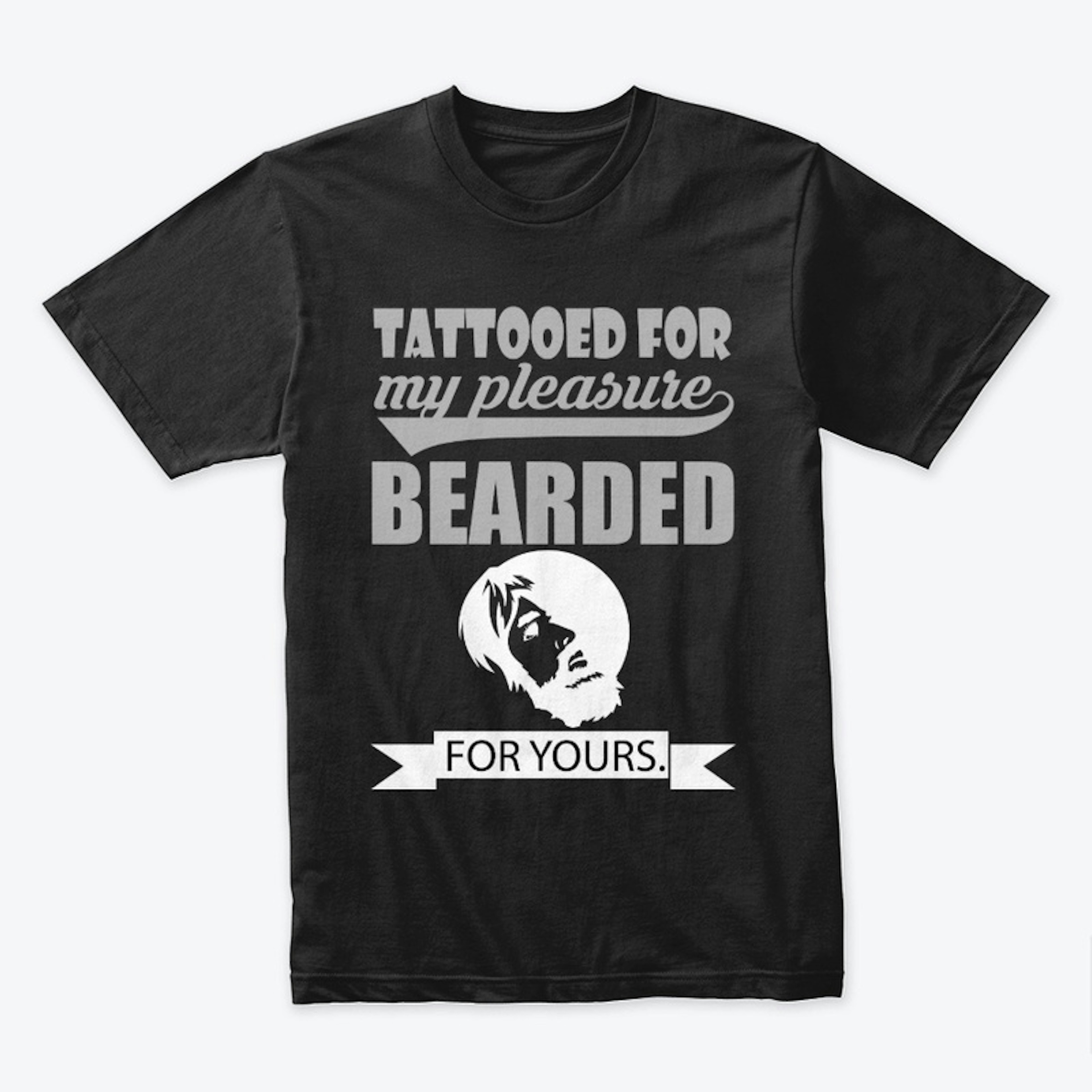 Tattooed & Bearded - Beard T-shirt